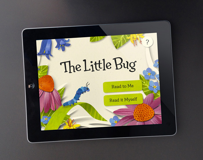 The Little Bug is an interactive storybook for children, available on the App Store